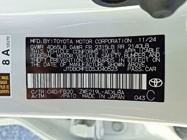 Used 2025 Toyota Corolla LE FWD image 27