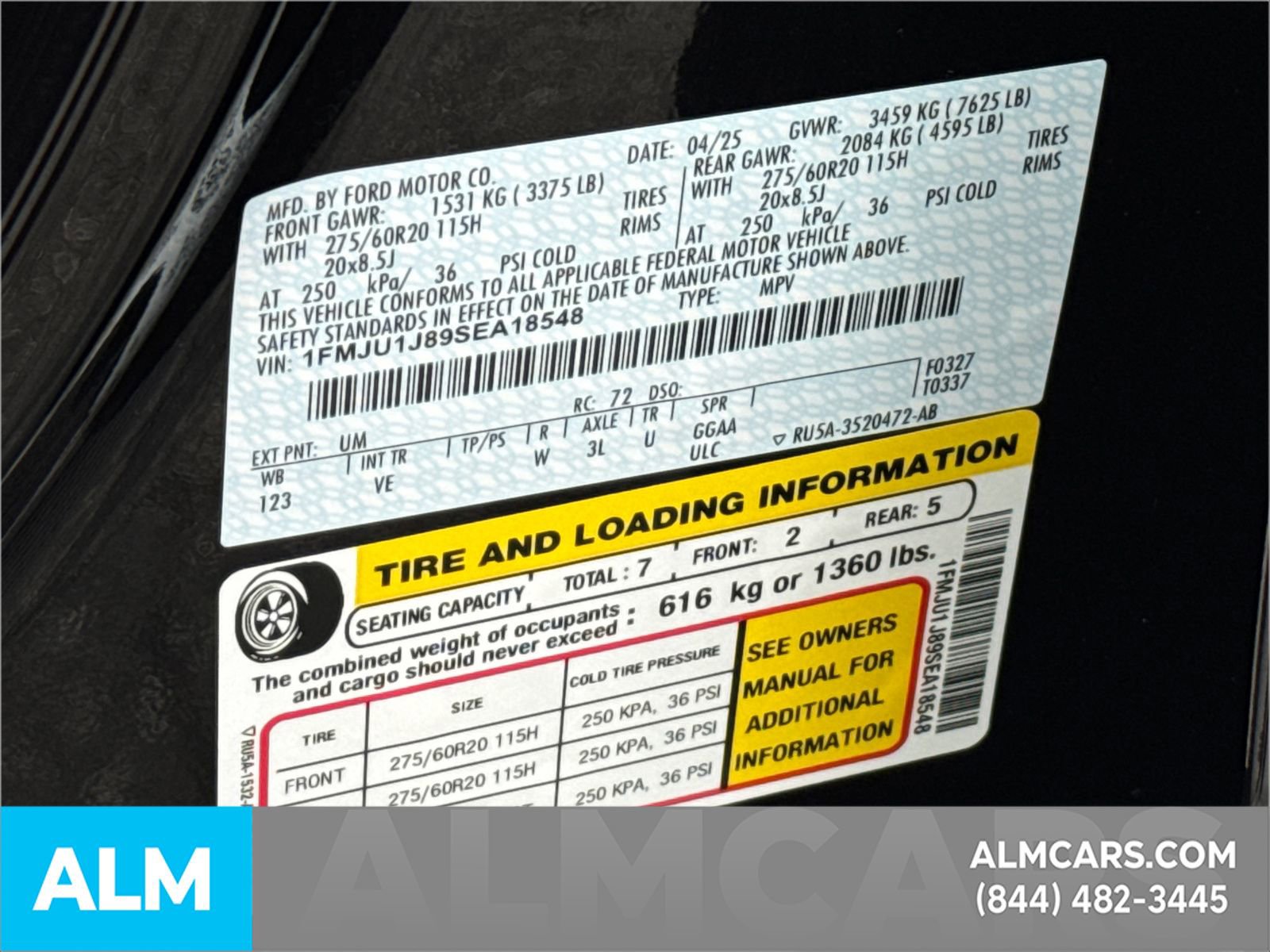 Certified 2025 Ford Expedition Active AWD/4WD image 37