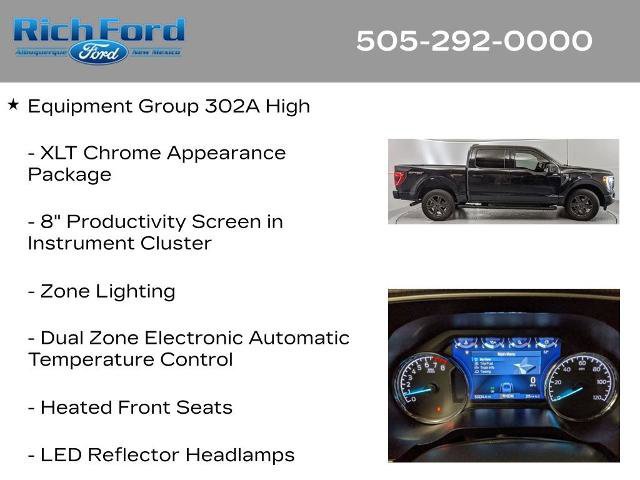 Certified 2023 Ford F150 XLT w/ Equipment Group 302A High image 22
