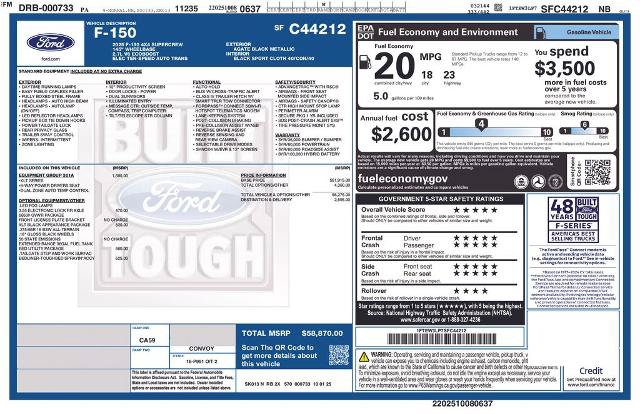 Certified 2025 Ford F150 XLT w/ Equipment Group 301A Standard AWD/4WD image 28
