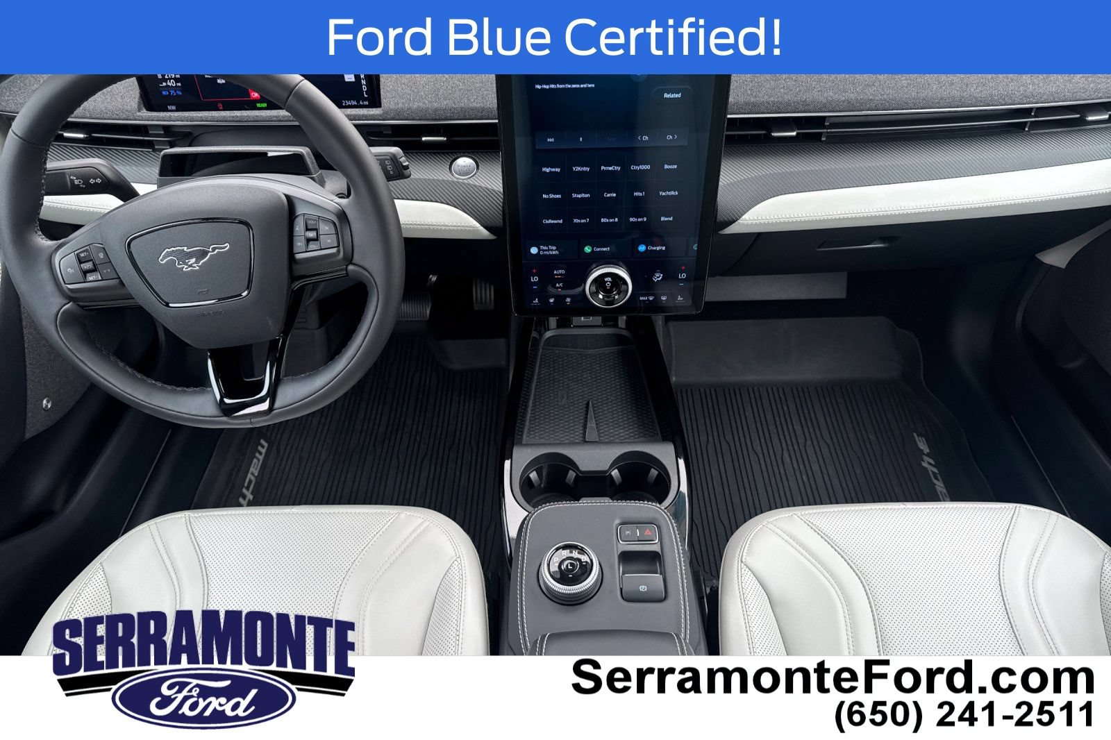 Certified 2023 Ford Mustang Mach-E Premium w/ Mustang Nite Pony Package RWD image 16