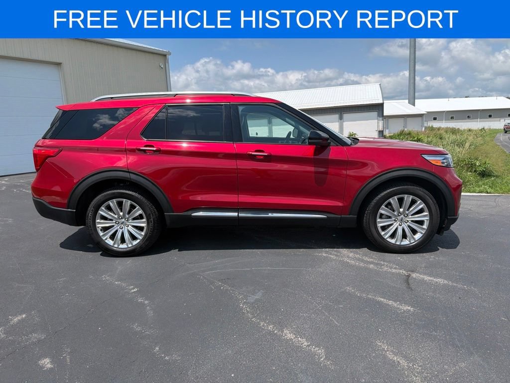 Certified 2022 Ford Explorer Limited w/ Equipment Group 301A AWD/4WD image 3