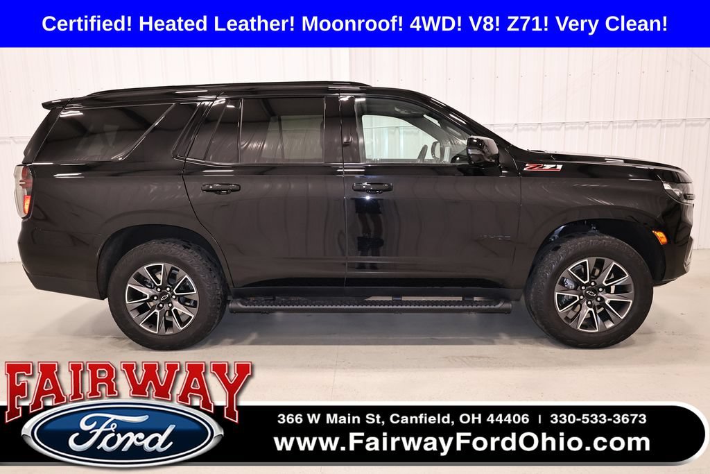 Used 2023 Chevrolet Tahoe Z71 w/ Luxury Package AWD/4WD image 1