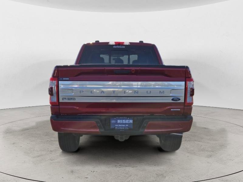 Certified 2022 Ford F150 Platinum w/ Equipment Group 701A High AWD/4WD image 4