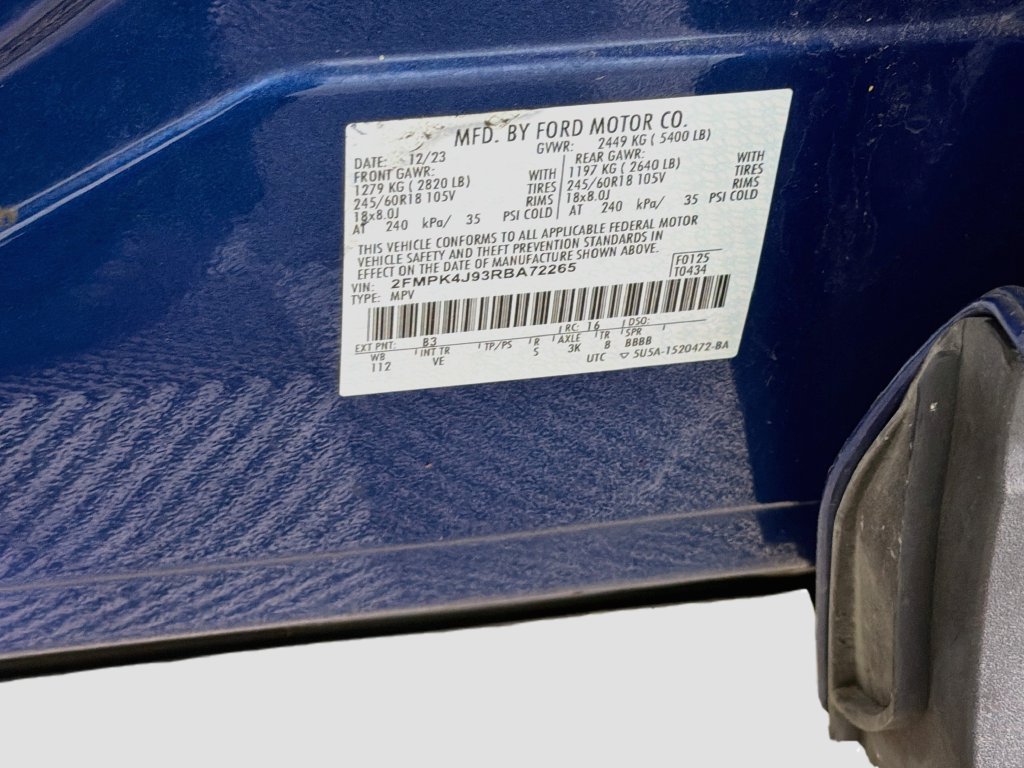 Certified 2024 Ford Edge SEL AWD/4WD image 30
