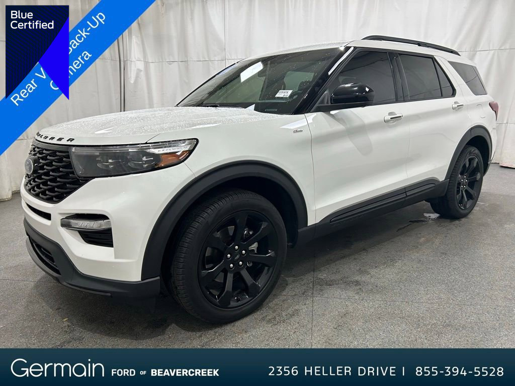 Certified 2022 Ford Explorer ST-Line w/ Class IV Trailer Tow Package