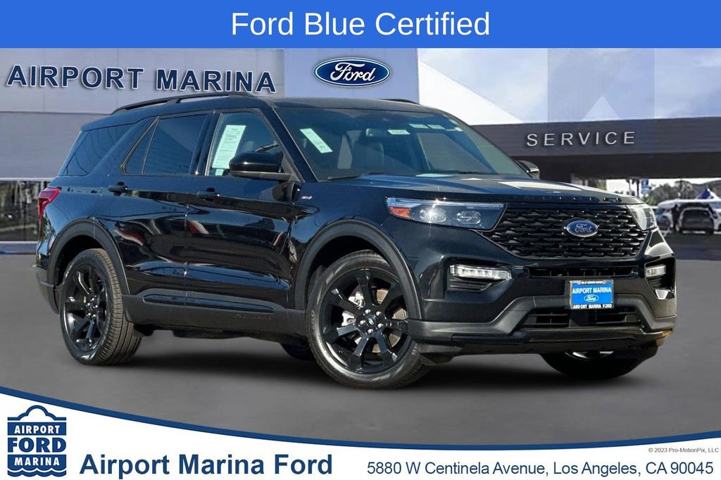 Certified 2023 Ford Explorer ST-Line w/ Class IV Trailer Tow Package image 1