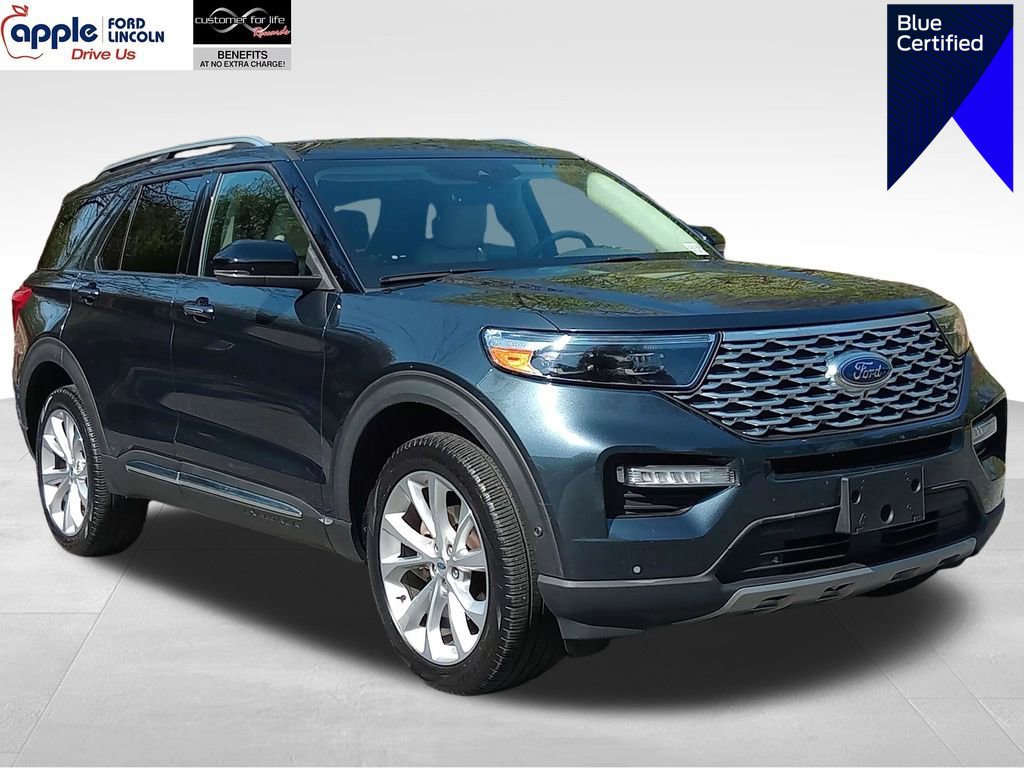 Certified 2022 Ford Explorer Platinum w/ Equipment Group 601A AWD/4WD image 1