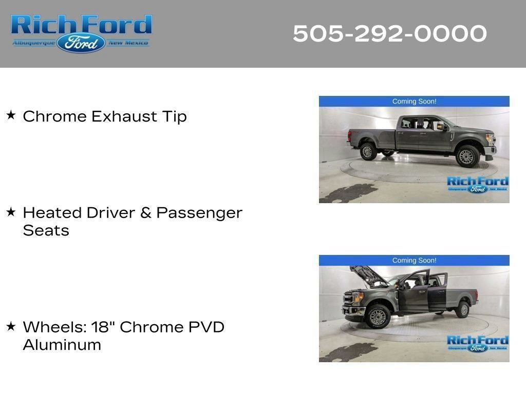 Certified 2021 Ford F250 XLT w/ XLT Premium Package AWD/4WD image 60