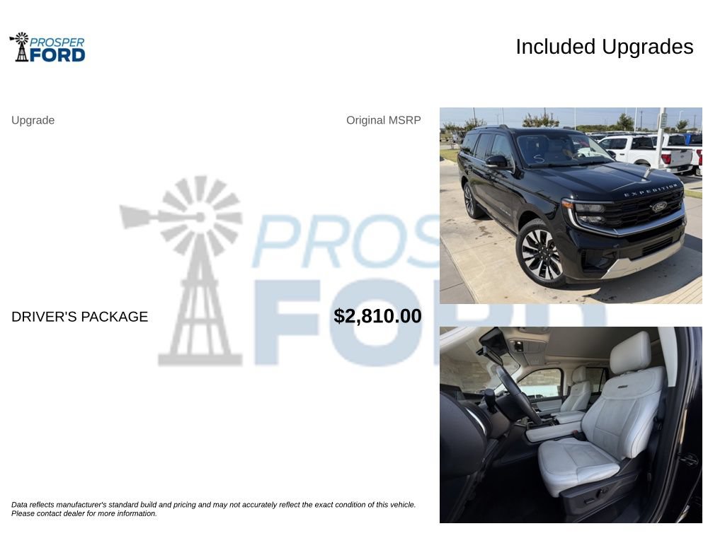 Certified 2025 Ford Expedition Platinum w/ Driver's Package AWD/4WD image 3