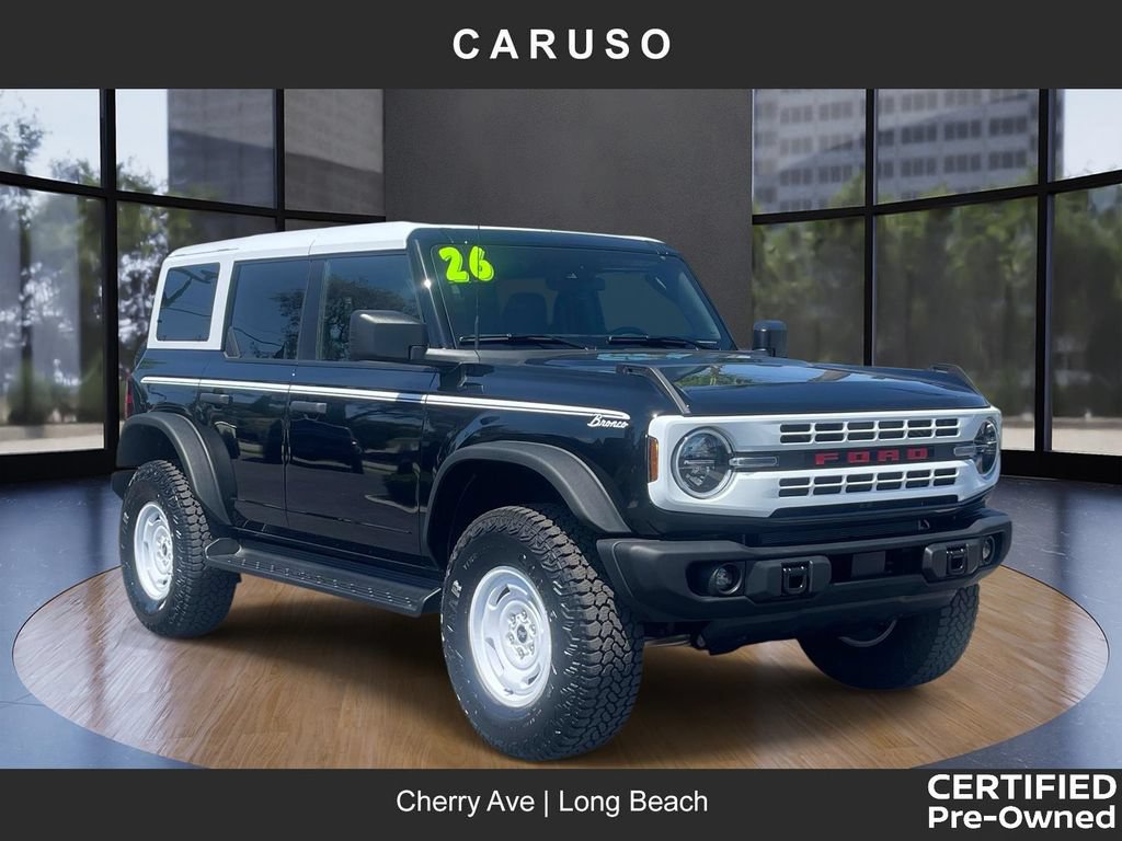 Certified 2026 Ford Bronco Heritage Edition AWD/4WD image 1