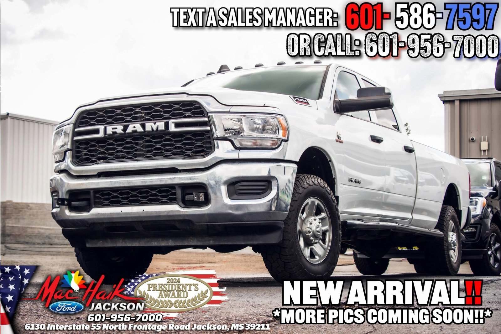 Used 2022 RAM 2500 Tradesman w/ Chrome Appearance Group