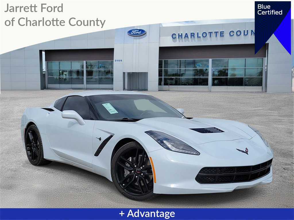 Used 2019 Chevrolet Corvette Stingray Coupe w/ Carbon Flash Badge Package