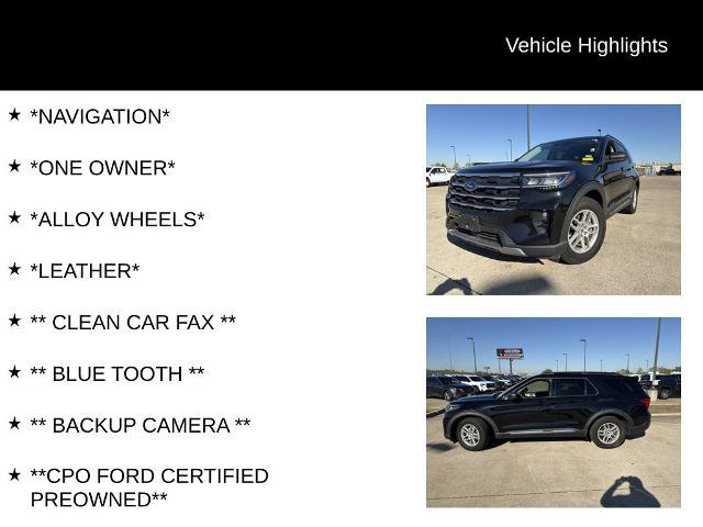 Certified 2025 Ford Explorer Active w/ Active Comfort Package RWD image 4