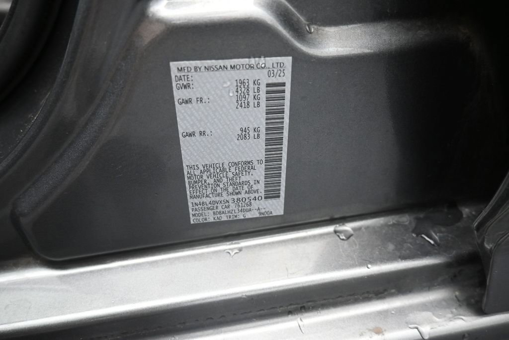 Used 2025 Nissan Altima 2.5 SV FWD image 18
