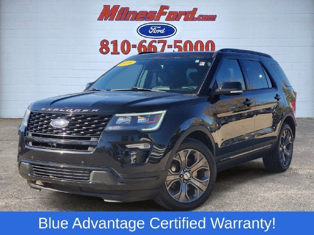 Certified 2018 Ford Explorer Sport