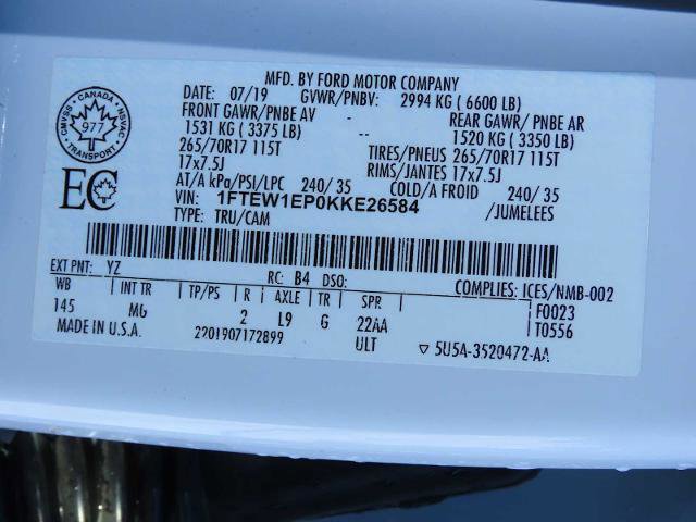 Certified 2019 Ford F150 XLT image 34