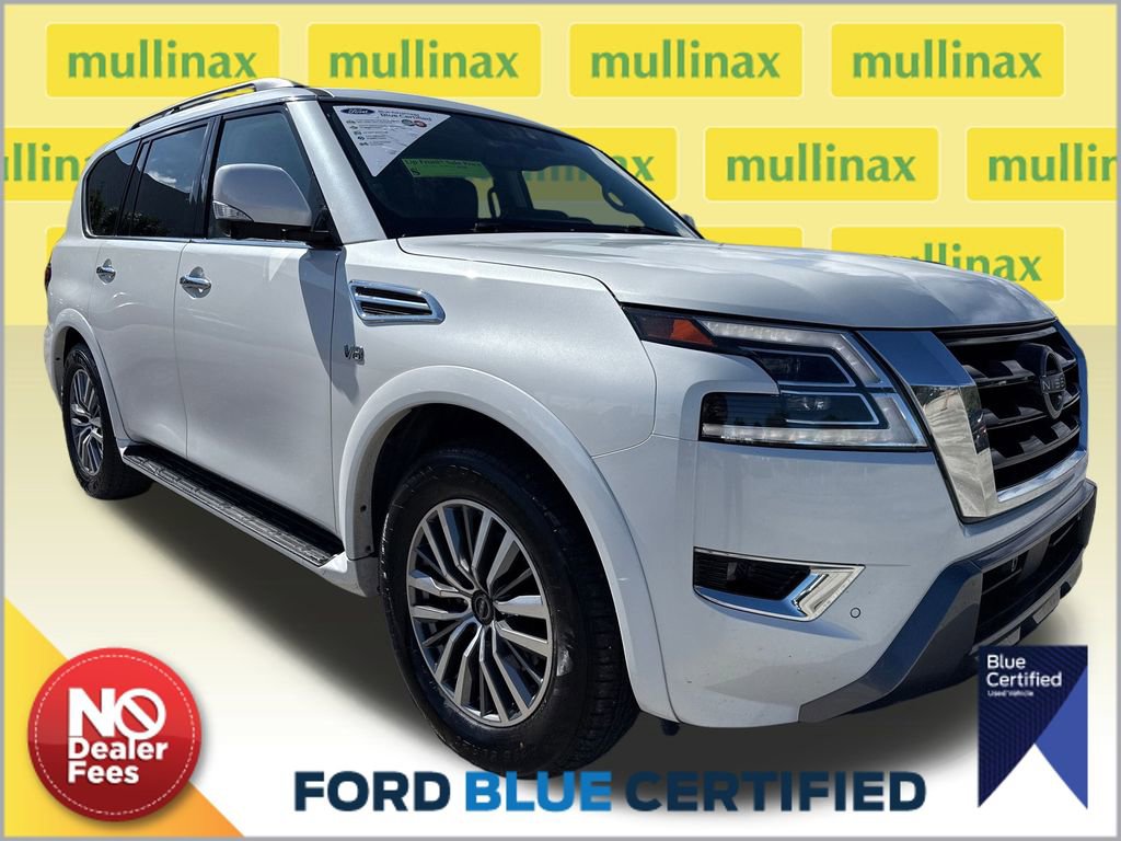 Used 2021 Nissan Armada SL w/ Captain's Chairs Package