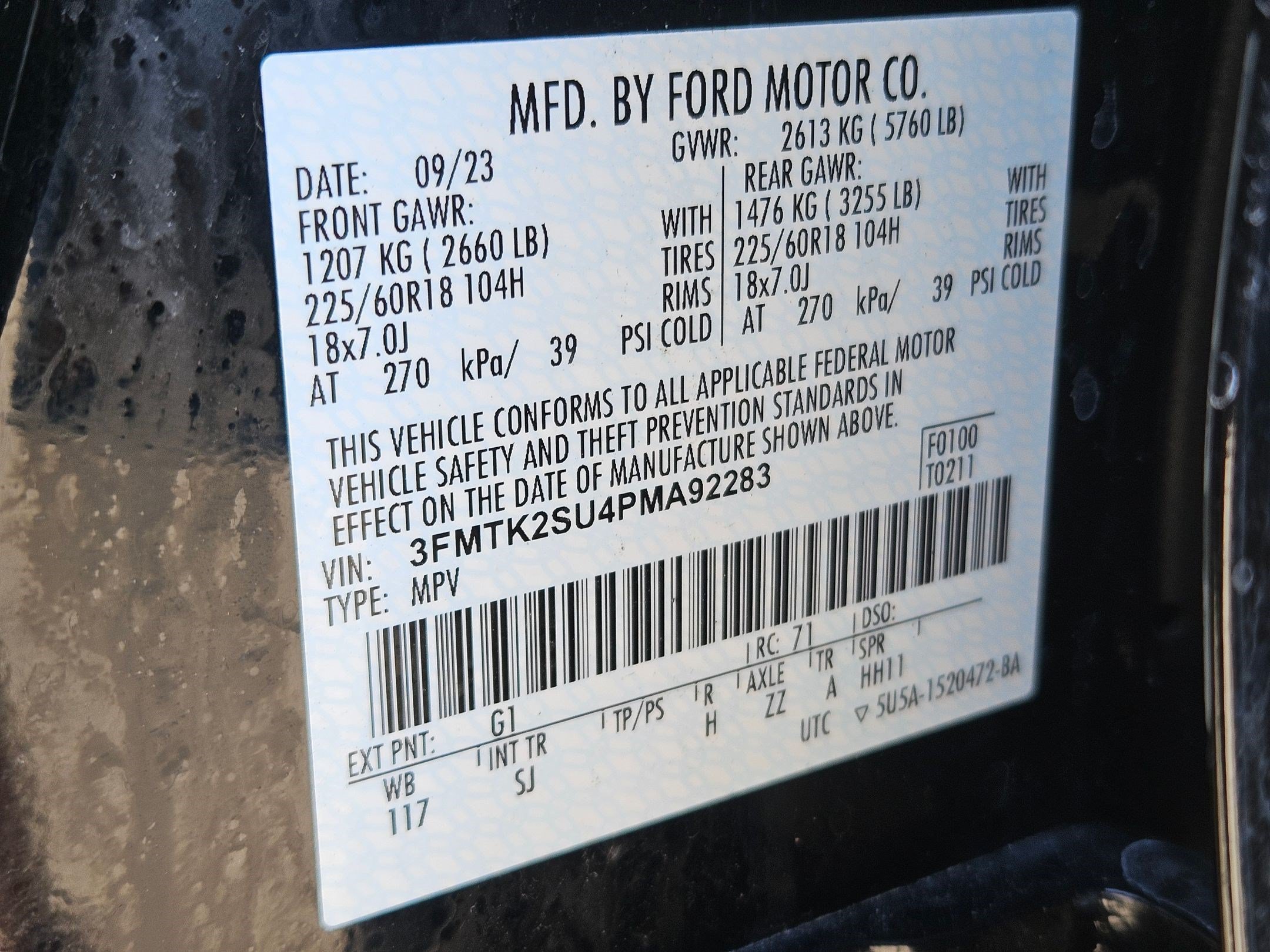 Certified 2023 Ford Mustang Mach-E California Route 1 AWD/4WD image 37