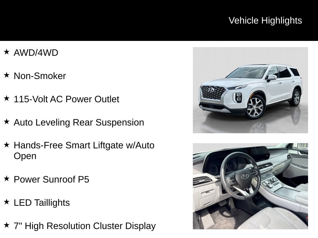 Used 2020 Hyundai Palisade SEL w/ Convenience Package AWD/4WD image 21