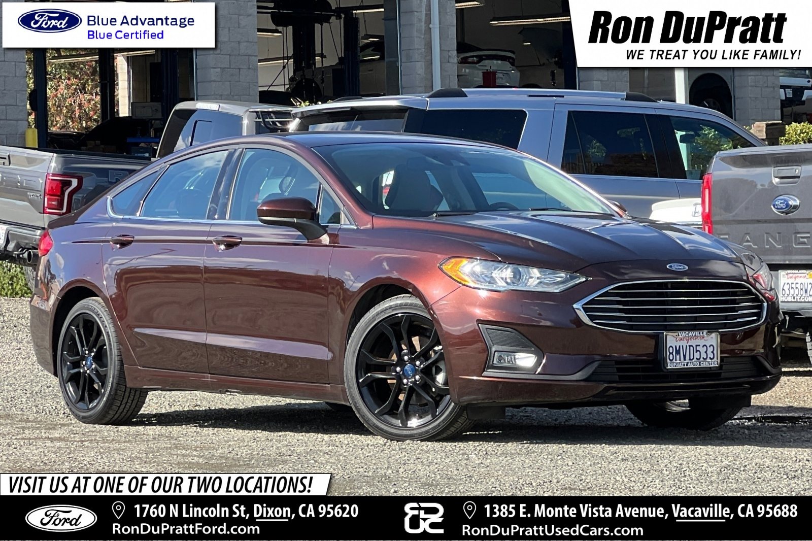 Certified 2019 Ford Fusion SE w/ Equipment Group 151A