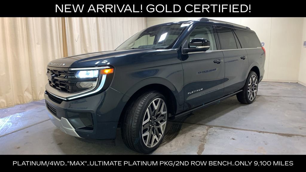 Certified 2025 Ford Expedition Max Platinum w/ Platinum Ultimate Package AWD/4WD image 1