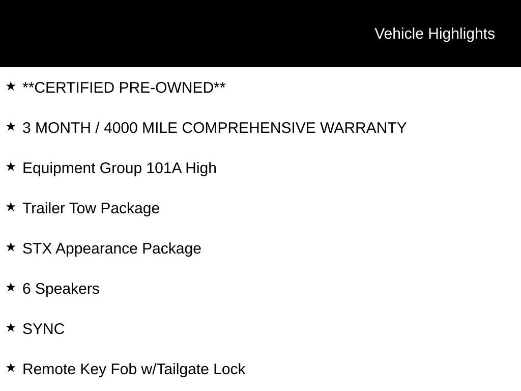 Certified 2022 Ford Ranger XL w/ Equipment Group 101A High AWD/4WD image 10