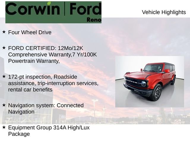 Certified 2024 Ford Bronco Outer Banks image 10