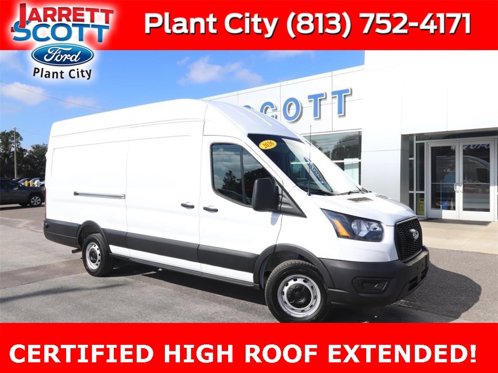 Certified 2026 Ford Transit 350 148 High Roof Extended w/ Load Area Protection Package