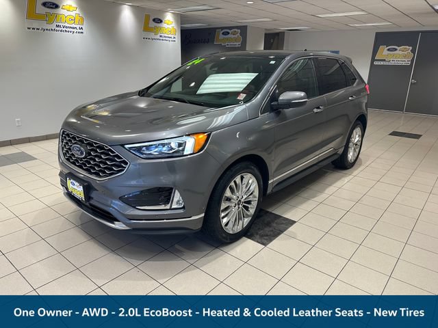 Certified 2024 Ford Edge Titanium w/ Titanium Elite Package AWD/4WD image 2