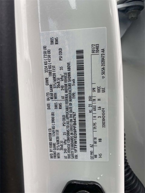 Certified 2023 Ford F150 Lariat w/ Equipment Group 502A High image 30