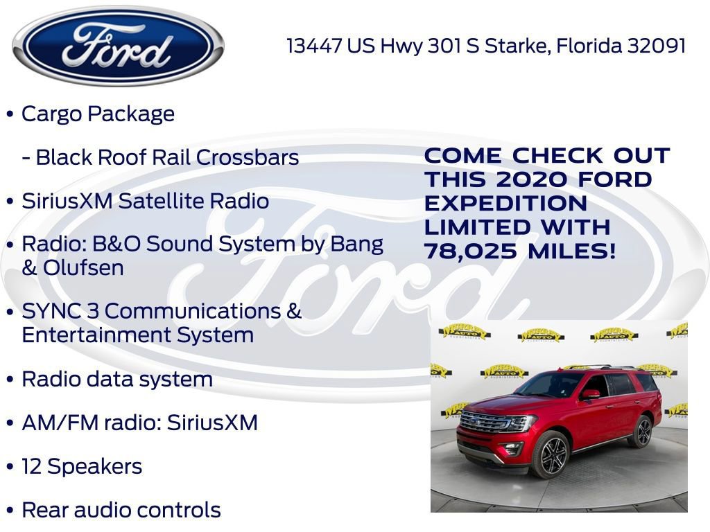 Certified 2020 Ford Expedition Limited w/ Special Edition Package image 27