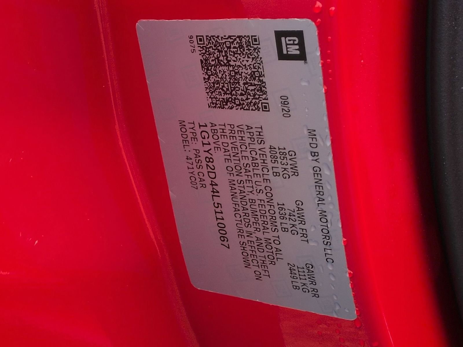 Used 2020 Chevrolet Corvette Stingray w/ 3LT Preferred Equipment Group image 37