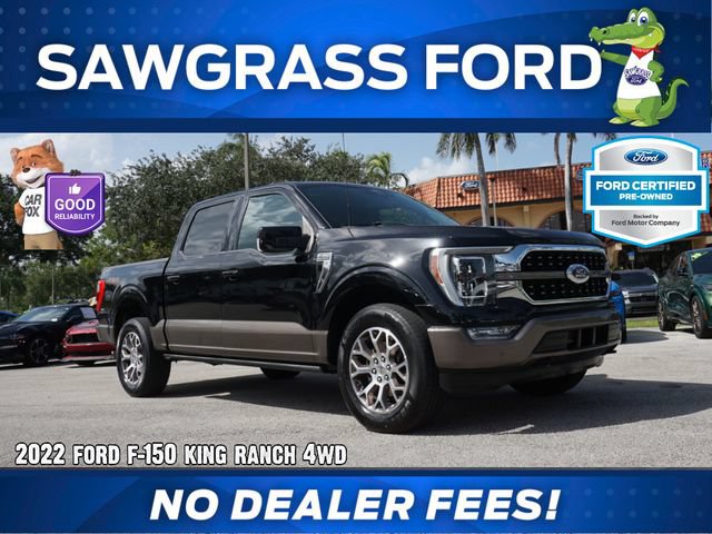 Certified 2022 Ford F150 King Ranch w/ Equipment Group 601A High