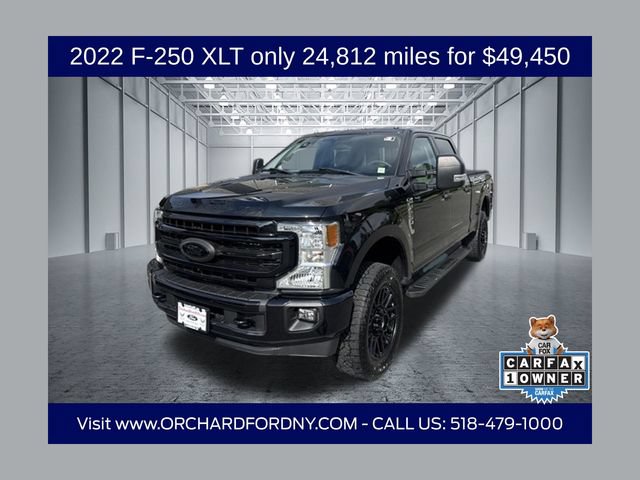 Certified 2022 Ford F250 XLT w/ Black Appearance Package