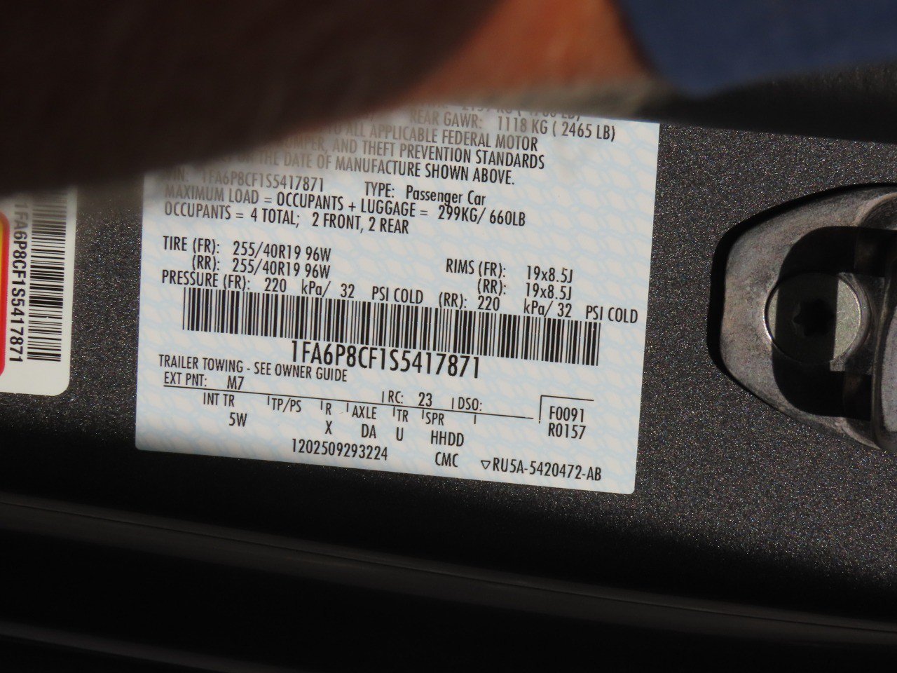 Certified 2025 Ford Mustang GT Premium RWD image 27