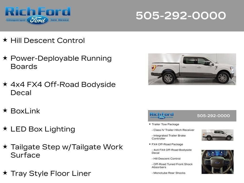Certified 2023 Ford F150 King Ranch w/ Equipment Group 601A High AWD/4WD image 67