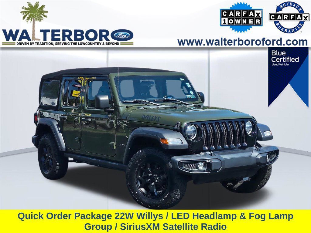 Used 2022 Jeep Wrangler Unlimited Sport