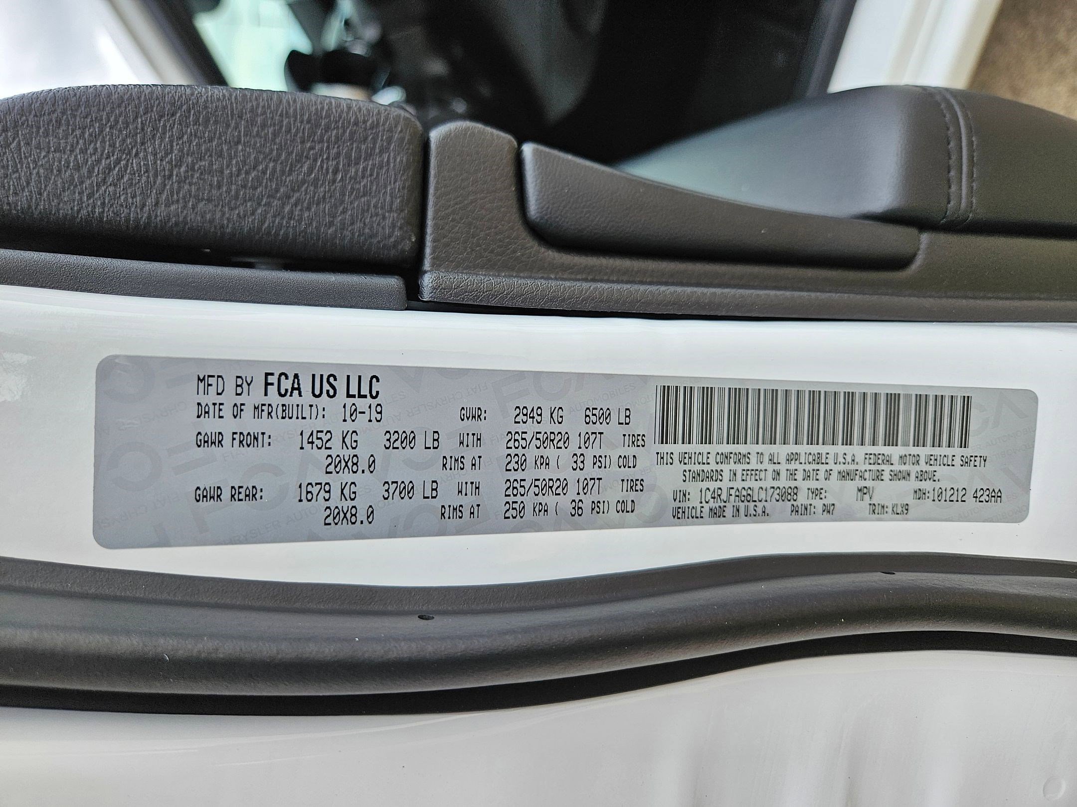 Used 2020 Jeep Grand Cherokee Altitude AWD/4WD image 33