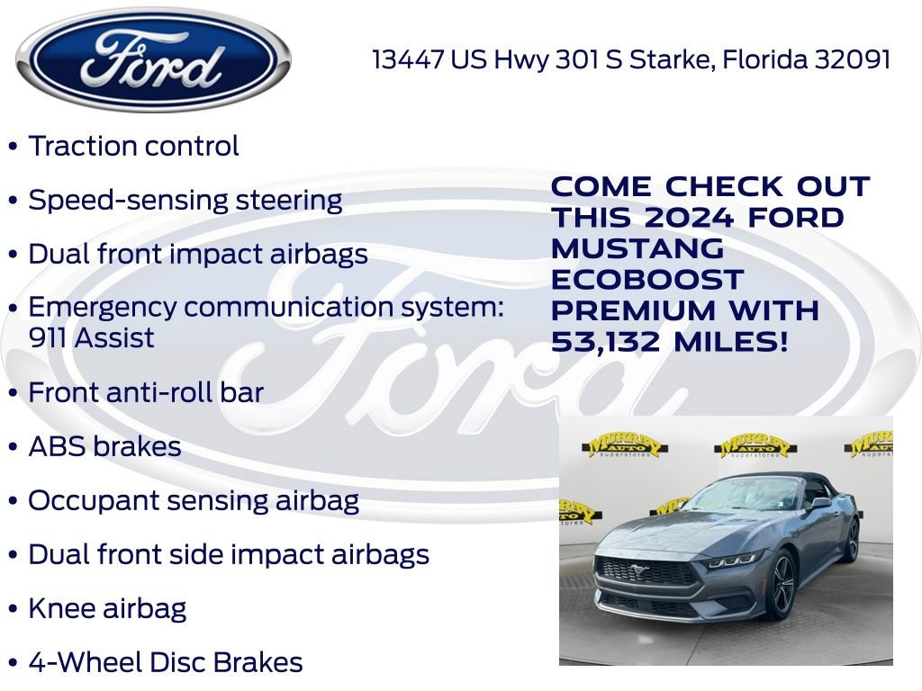 Certified 2024 Ford Mustang Premium RWD image 27
