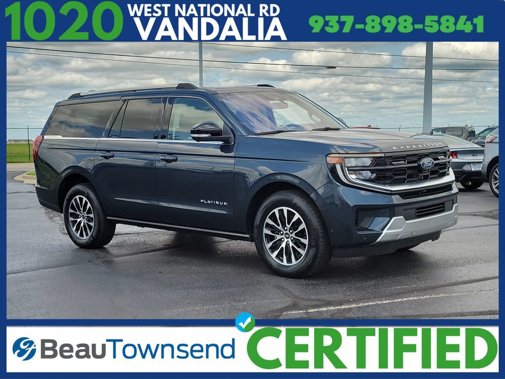 Certified 2025 Ford Expedition Max Platinum