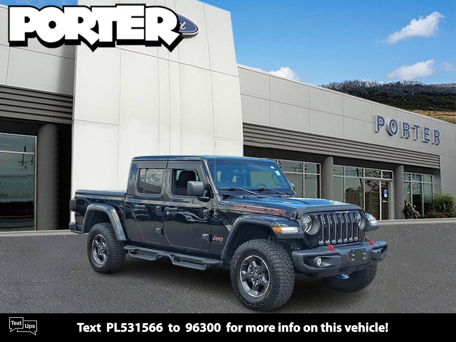 Used 2023 Jeep Gladiator Rubicon w/ LED Lighting Group AWD/4WD image 1