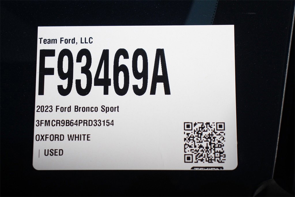Certified 2023 Ford Bronco Sport Big Bend w/ Convenience Package image 31