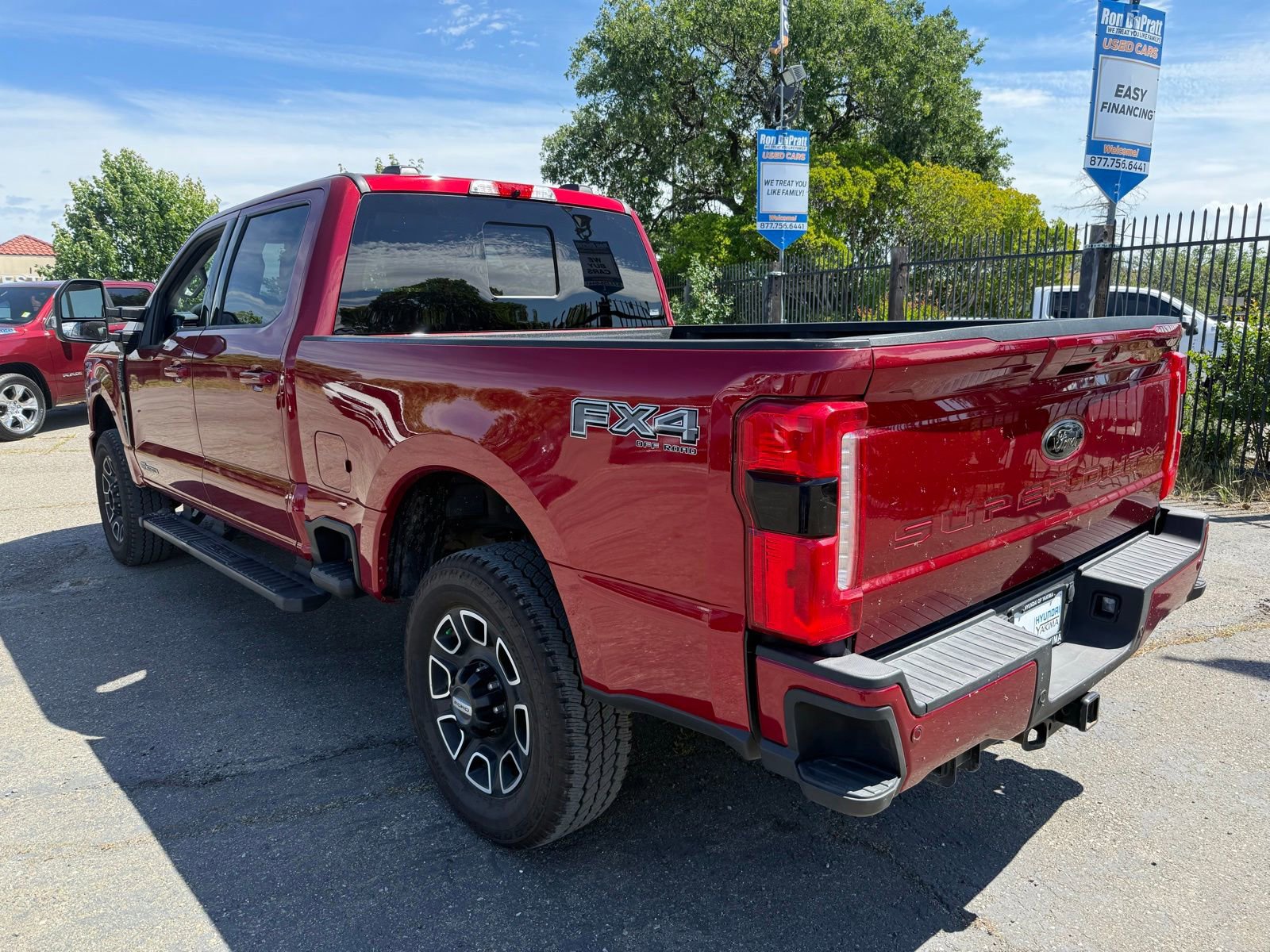 Certified 2025 Ford F350 Lariat w/ Black Appearance Package AWD/4WD image 3