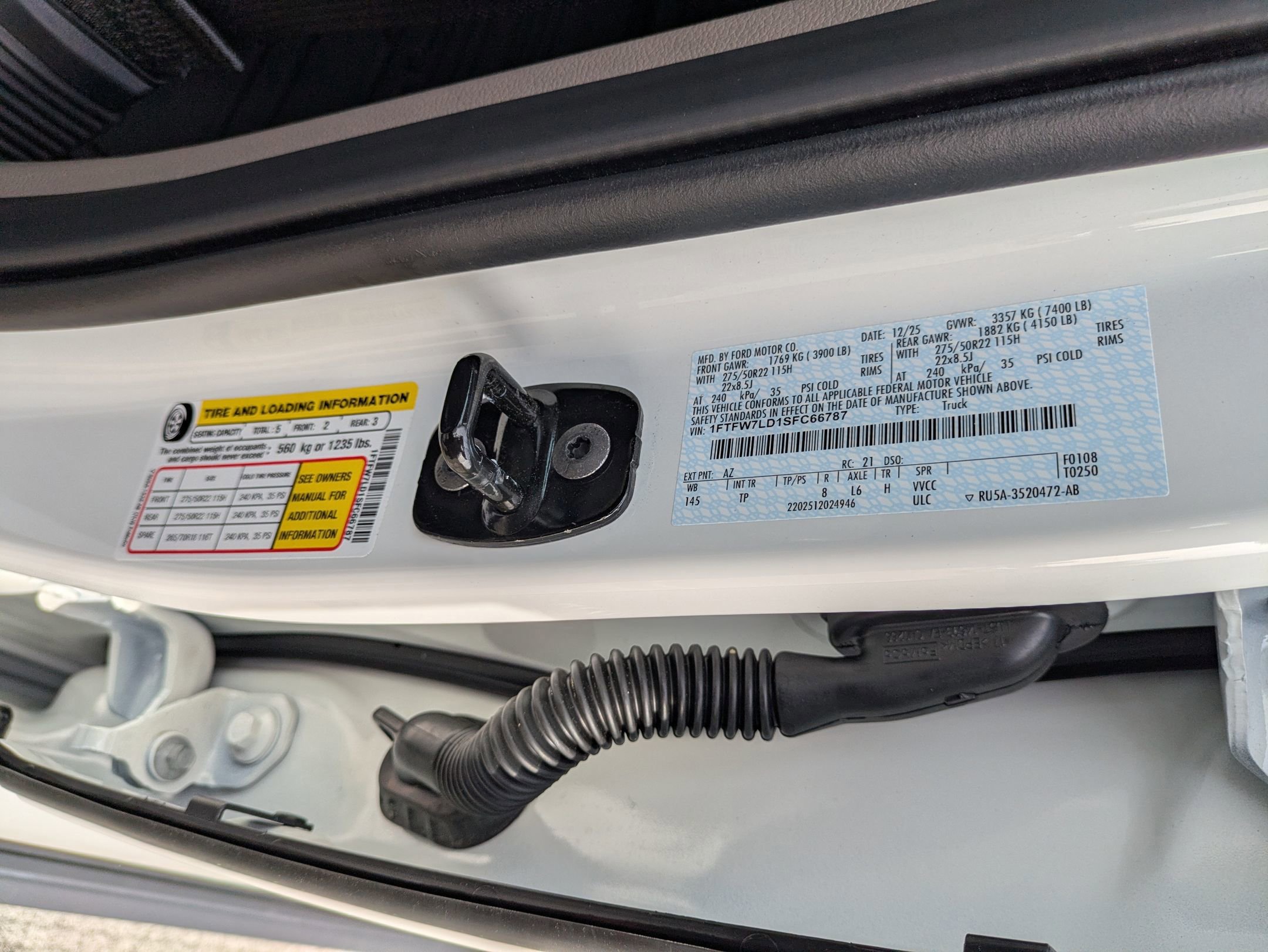 Certified 2025 Ford F150 Platinum w/ Equipment Group 703A Plus image 48