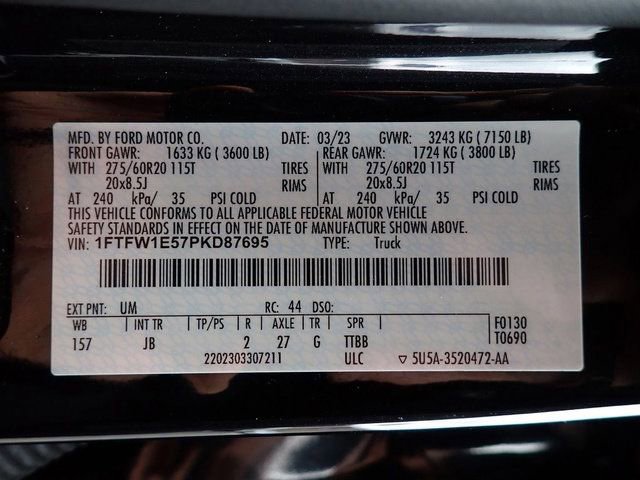 Certified 2023 Ford F150 XL w/ STX Appearance Package image 14