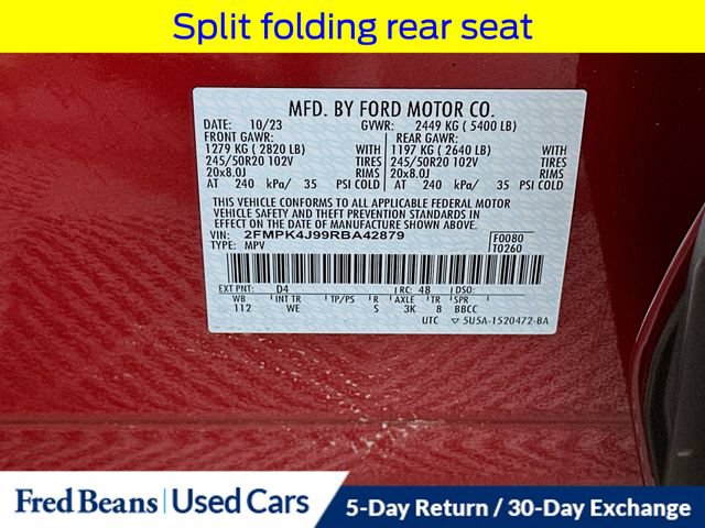 Certified 2024 Ford Edge ST-Line AWD/4WD image 38