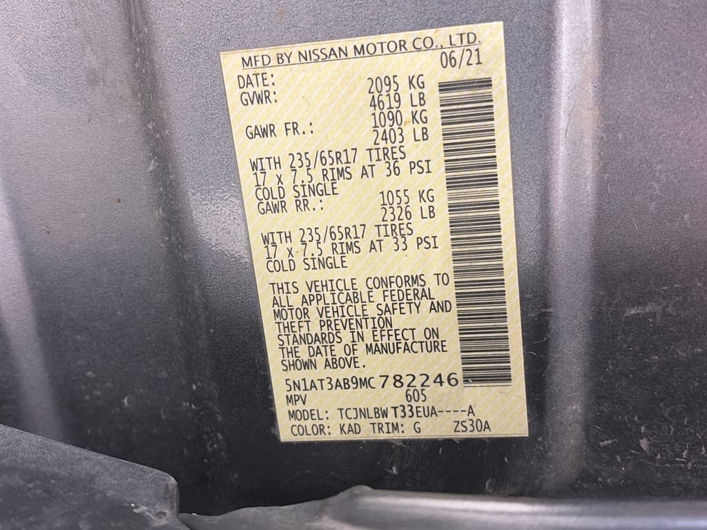 Used 2021 Nissan Rogue S AWD/4WD image 9