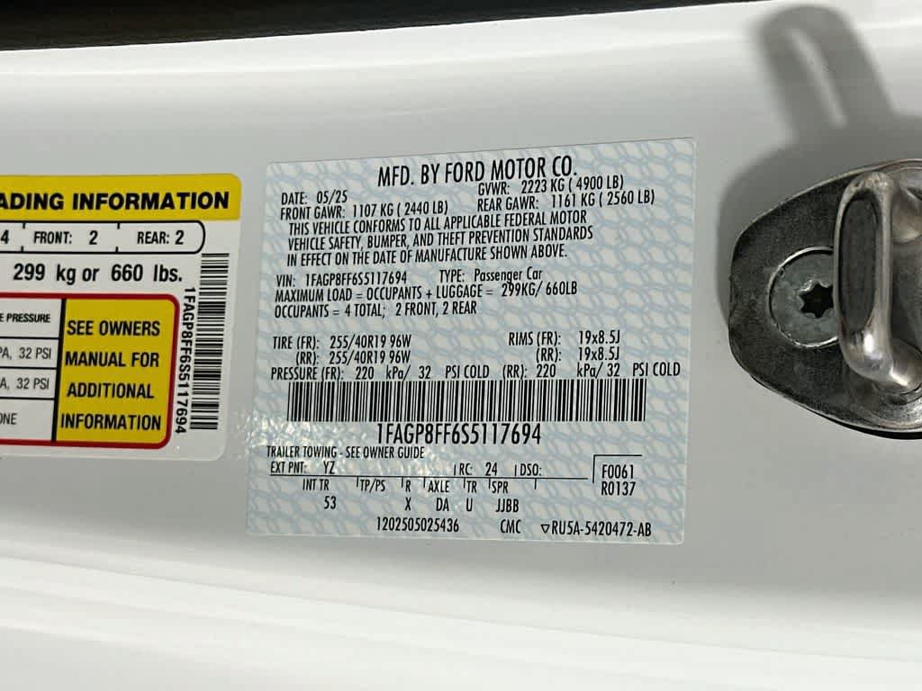 Certified 2025 Ford Mustang GT Premium RWD image 21