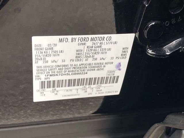 Certified 2020 Ford Explorer XLT w/ Equipment Group 202A RWD image 22